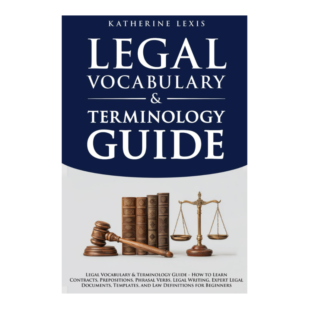 Legal English & Vocabulary Guide – Contracts, Writing Skills & Practical Templates for Beginners