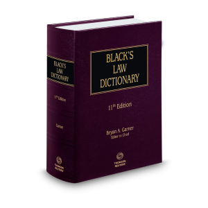 Black’s Law Dictionary – Comprehensive Legal Terminology Reference (11th Edition)