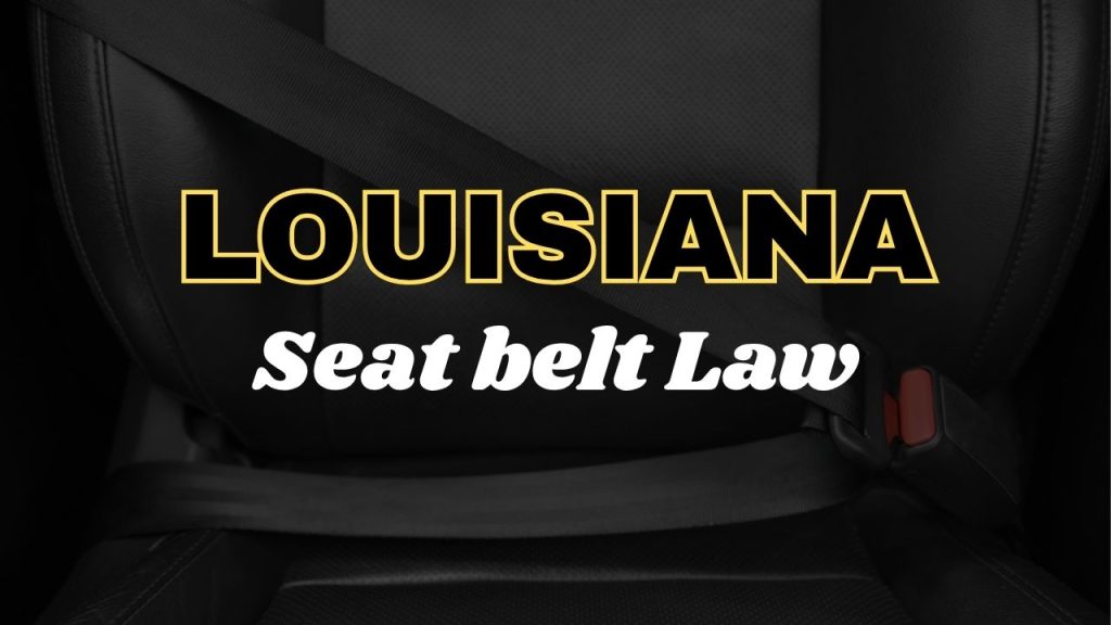 Louisiana seat belt law