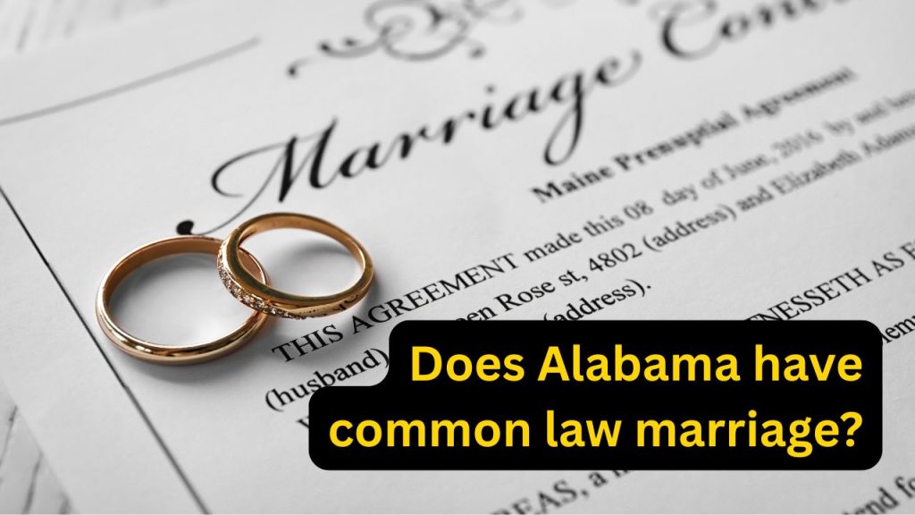 does Alabama have common law marriage
