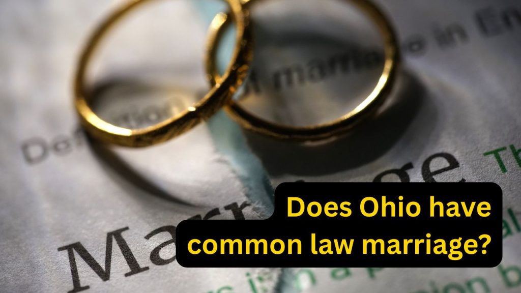 does Ohio have common law marriage