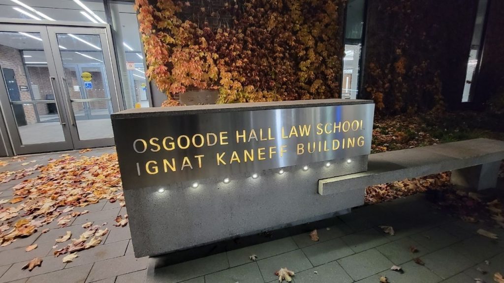 Osgoode Hall Law School Acceptance Rate