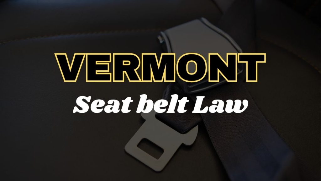 Vermont seat belt law