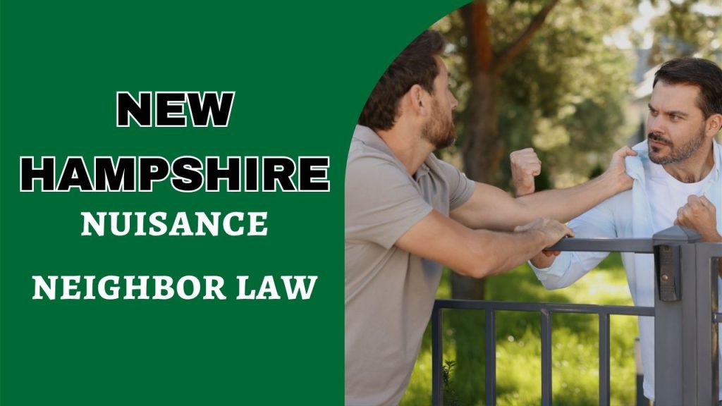 nuisance neighbor law New Hampshire