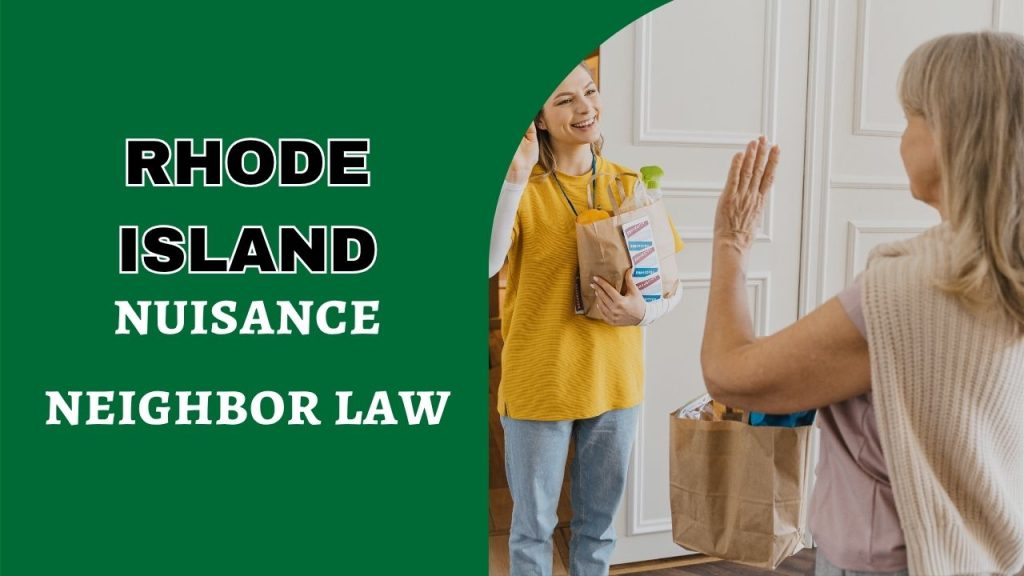 nuisance neighbor law Rhode Island