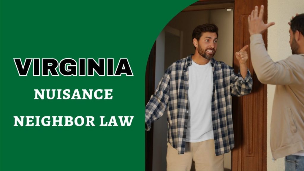 nuisance neighbor law Virginia